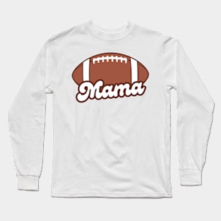 American Football Mama Cool Long Sleeve T-Shirt